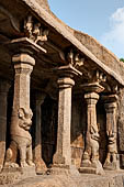 Mamallapuram - Tamil Nadu. The Pancha Paadava cave. 